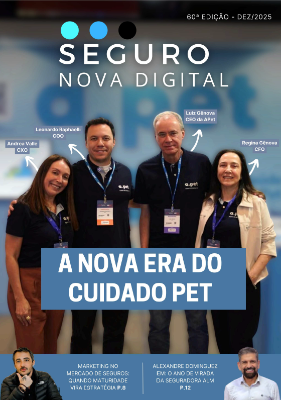 Plano de Saúde Pet APet em destaque nacional na Revista Seguro Nova Digital