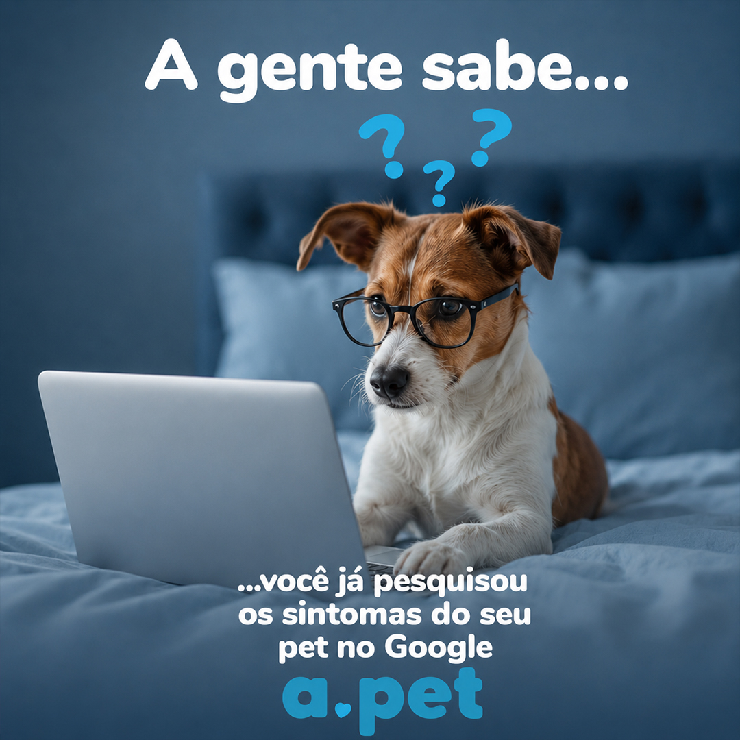 Telemedicina veterinária 24 horas para dúvidas sobre sintomas do pet